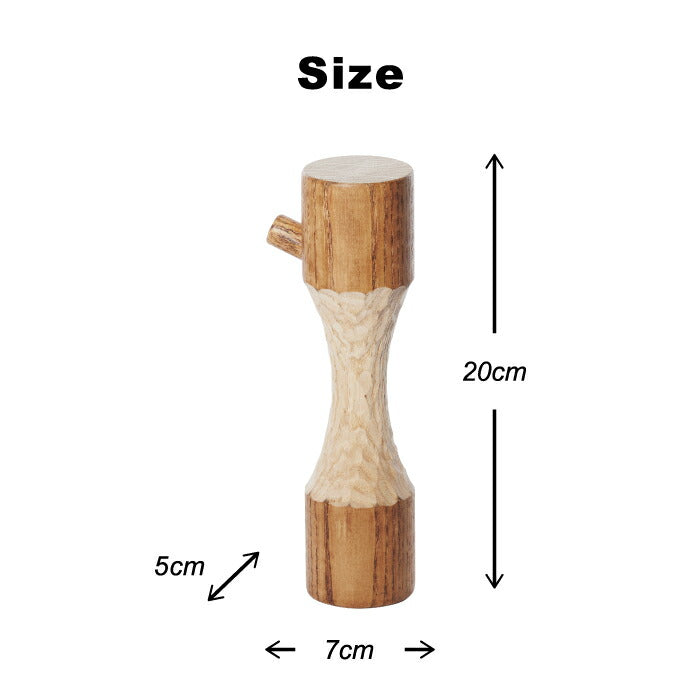 ダンベル +d ビーバーダンベル 570g 木製 日本製 ヤチダモ オブジェ トレーニング エクササイズ 木目 ナチュラル 北海道 職人 手作り コンパクト ダイエット 女性用 オフィス インテリア雑貨 おしゃれ 北欧 かわいい ギフトボックス プレゼント プラスディー
