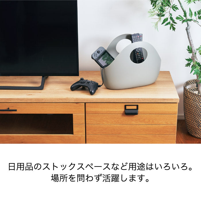 ENOTS インテリアバッグ M 日本製 収納BOX 収納ボックス おしゃれ 持ち手 収納バッグ バスケット 収納ケース 配線収納 洗濯カゴ 脱衣かご スタッキング 小物入れ おもちゃ入れ 洗面所 サニタリー アウトドア キャンプ シンプル デザイン 北欧 雑貨 エノッツ