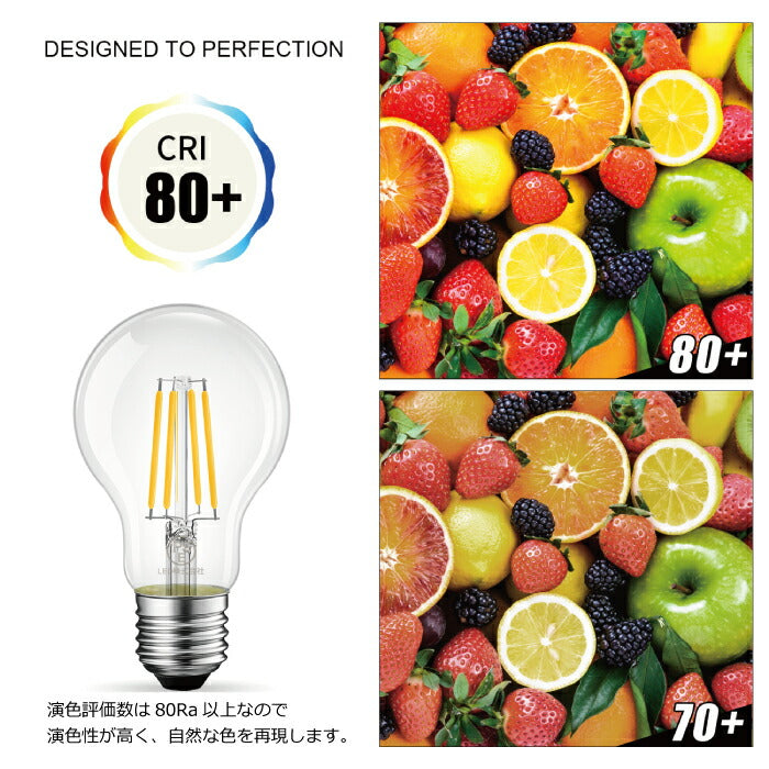 LED電球 シャンデリア電球 12個セット 電球色 60W形相当 E26口金 フィラメント電球 806lm 6W クリアタイプ 広配光 省エネ エコ 明るい レトロ 雰囲気 アンティーク ビンテージ 高輝度 長寿命 節電 小形電球 非調光 玄関 廊下 店舗 PSE 新生活 新築お祝い