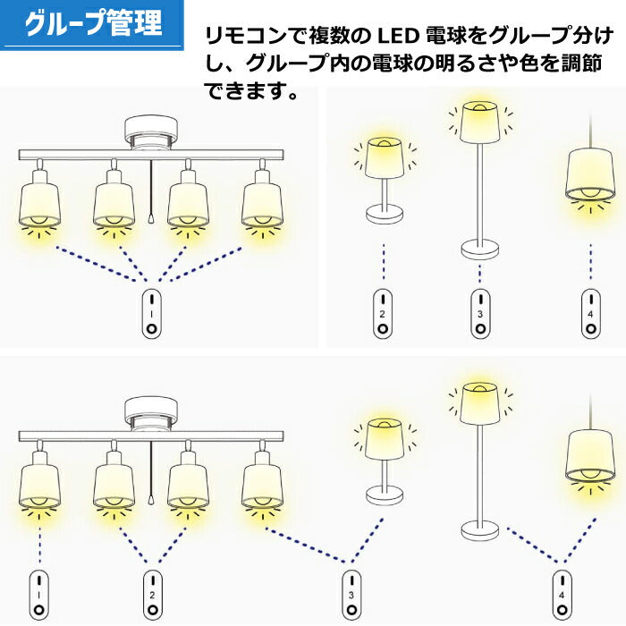 LED電球 フィラメント電球 E26口金 1個 調光 調色 リモコン別売 6W 60W形相当 LEDランプ 昼光色 昼白色 電球色 遠隔操作 省エネ 節電 常夜灯 広配光 照明器具 明るい 家庭照明 LED照明 長寿命 エコ 寝室 商業施設 廊下 店舗照明 新生活 引越し 新築お祝い