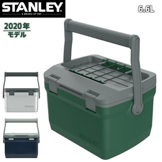 STANLEY スタンレー クーラーボックス 6.6L 小型 ランチクーラー COOLER BOX ハンドル付 保冷 収納 シンプル 椅子 カーゴネット付 最強 クーラー ボックス アウトドア キャンプ 釣り 部活 スポーツ 運動会 遠足 車 レジャー 花火 北欧 かわいい おしゃれ