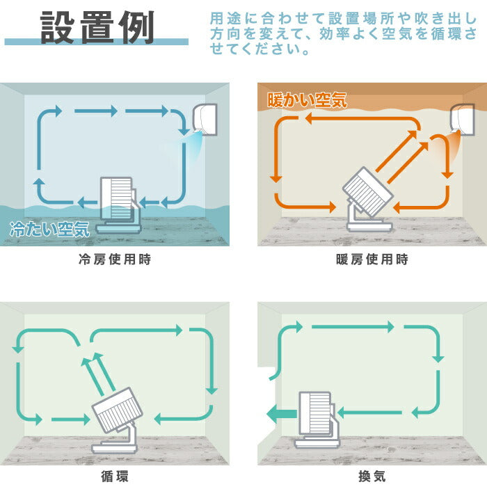 充電式 3Dターボ サーキュレーター 扇風機 リモコン付 コードレス おしゃれ ターボモード 大風量 静音 上下左右 首振り タイマー 衣類 乾燥 涼しい 冷風扇 送風 空気循環 空調 省エネ エアコン パワフル コンパクト 寝室 リビング 夏 家電 スリーアップ