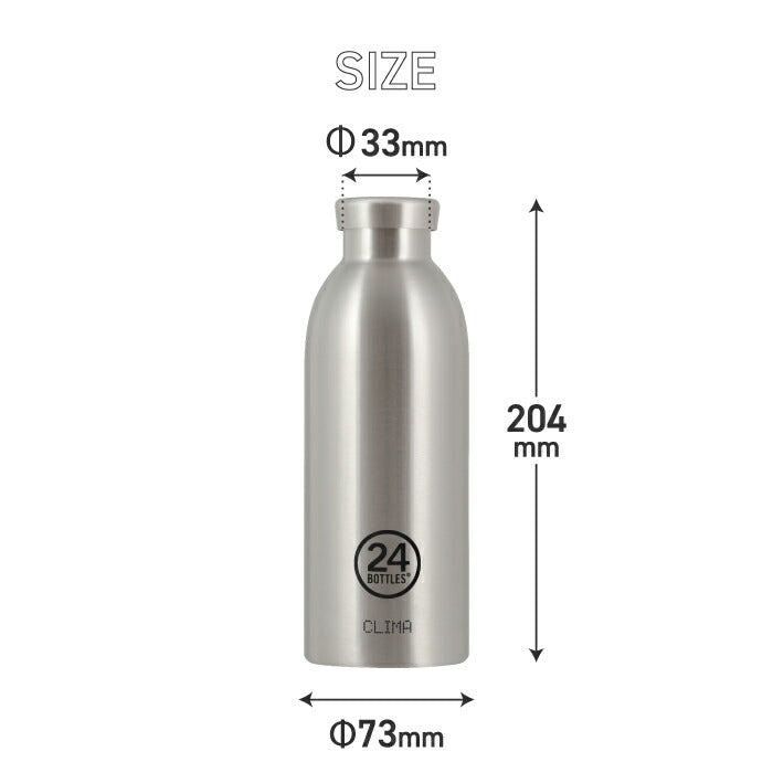 クライマボトル CLIMA BOTTLE 500ml | ボトル 水筒 マグボトル 蓋付  直飲み 氷 真空 ステンレス 保温 保冷 効果 二重構造 軽量 アウトドア キャンプ ピクニック 釣り レジャー 北欧 雑貨 ランチ 登山 おしゃれ イタリア 新生活 ギフト