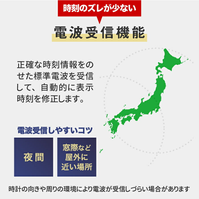 電波時計 置時計 デジタル 大型 MAG グランタイム 時計 インテリア 壁掛け時計 掛け時計 掛時計 チャイム アラーム デジタル時計 温度表示 湿度表示 温度計 湿度計 カレンダー 見やすい 大画面 置き時計 業務用 店舗 学校 病院 介護 施設 熱中症 かぜ