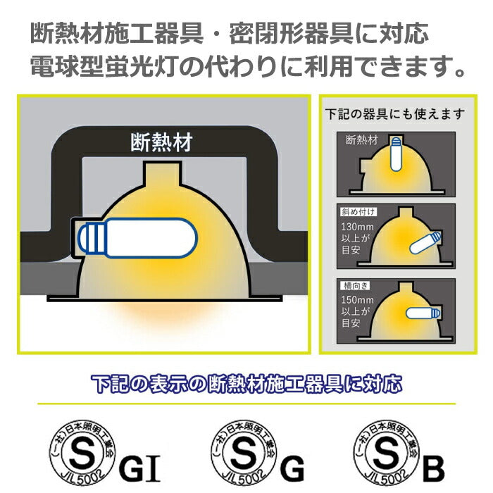 LED電球 4個セット E26口金 電球色 昼白色 60W形相当(6W) T形タイプ 電球型蛍光灯 EFD25 EFD15形代替推奨 断熱材施工器具対応 管状電球 茶色 装飾電球 LED照明 おしゃれ 長寿命 省エネ 節電 調光器非対応 4個入 照明器具 明るい 新生活 新築祝い 店舗 施設