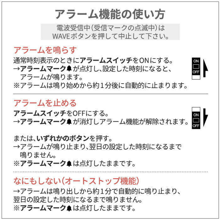 MAG 電波目覚まし時計 スペクトル 置き時計 デジタル 置時計 電波時計 おしゃれ アラーム スヌーズ 温湿度計 デジタル時計 温度計 湿度計 熱中症対策 カビ 肌ケア 色分け 見やすい カレンダー テレワーク 子供部屋 オフィス 引越し プレゼント 小型 新生活